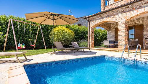 Rustic Villa Lara with pool - Foto 3, Garden, sunbed