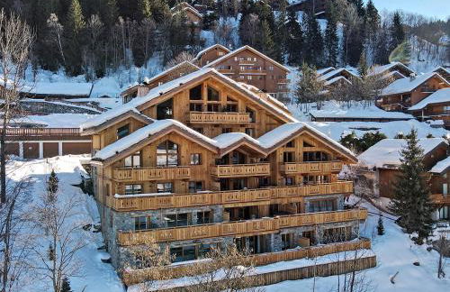 Charmant Appartement à Méribel - 3 Chambres, 6 Pers, Balcon & TV, Services Inclus - FR-1-613-33 - Foto 9