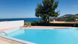 Beau studio avec parking, piscine, balcon vue mer et climatisation a 500 m a pied des plages et du centre - Foto 2