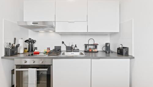 Wohlfühl-Apartment I Zentral I Balkon I Küche - Foto 5, stove, toaster