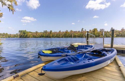 Waterfront Treehouse on the Cape Fear with Dock - Foto 34