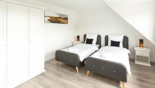 City Apartment I zentral, modern, mit Einzelbetten - Foto 2