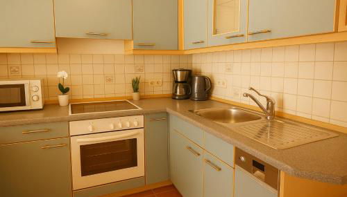 SUNNYHOME Monteurwohnungen und Apartments in Regensburg - Foto 3, stove