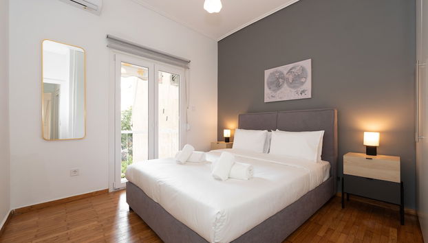 Contemporary Chic Apartment in Athens - Foto 3, Habitación