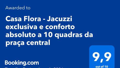 Casa Flora - Jacuzzi exclusiva e conforto absoluto a 10 quadras da praça central - Foto 2