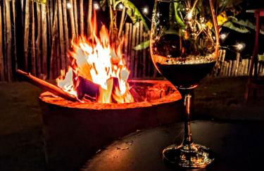 Chalé Recanto - ofurô, banheira, vista, cachoeira e lago em Alexânia - Foto 48