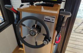 Houseboat Water King apartament pływający dom na wodzie łódź Hausboot 7 os - Foto 21