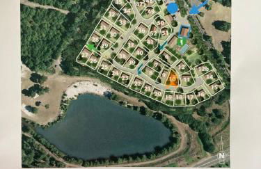 CHALET 10 chaleureux tout confort dans domaine avec Piscine au cœur des Landes bord de Lac avec plage aménagée - Foto 19