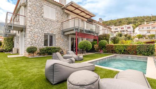 Tyros Boutique Houses Villas - Foto 3, Garden, sunbed