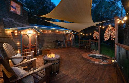 New Listing- Hobbit House @ Yosemite w/spa/firepit/unique - Foto 39