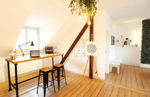 SECRET HIDEAWAYS boho ARTstudio mit smartHome nahe City l Messe l Hbf - Photo 22