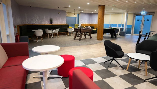 Sala de estar do lobby