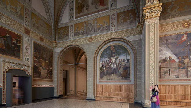 Exhibition rooms of the Rijksmuseum