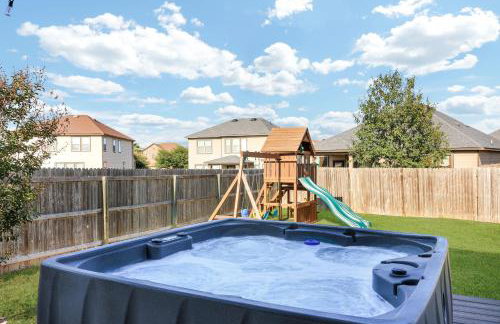 Hot Tub Retreat Games BBQ Air Hockey Swing Set - Foto 29
