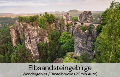 HexenburgbeiDresden mit Faßsauna Stylishes Designerappartement mit Schlafsofa, Terrasse - Nähe Sächsische Schweiz Dresden - Foto 20