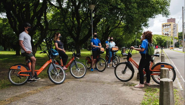 Pedaleando por los parques de Porto Alegre