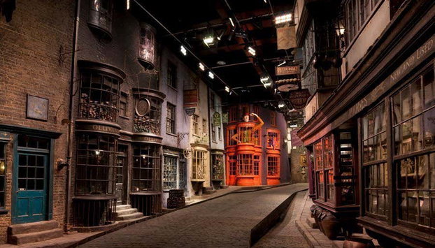 Visite à la découverte de Harry Potter dans les studios Warner - Photo 2, Le chemin de Traverse dans les studios de Harry Potter