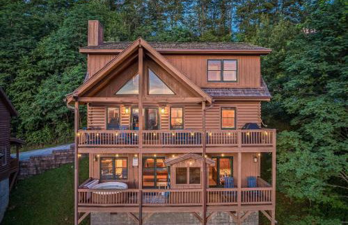 4BR Cabin with Ski Resort, Mtn Views & Hot Tub - Foto 10