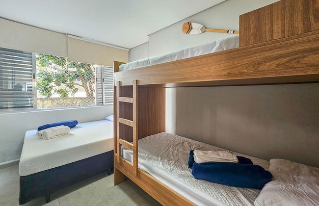 Pé na areia do Guarujá - Praia do Tombo (F) - Foto 9