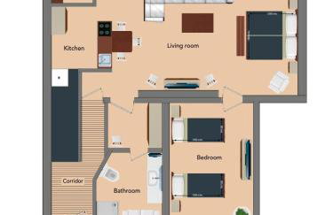 NY-GOLDEN APARTMENTS-Dortmund Airport - Foto 41