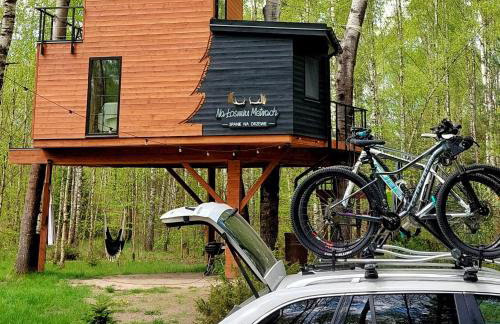 Domek na drzewie - Na Łośmiu Metrach - Foto 39