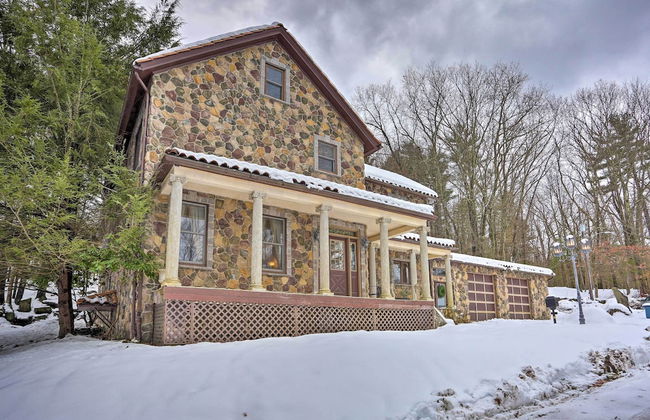 1 Mi to Lake Wallenpaupack: Spacious Poconos Villa - Foto 7