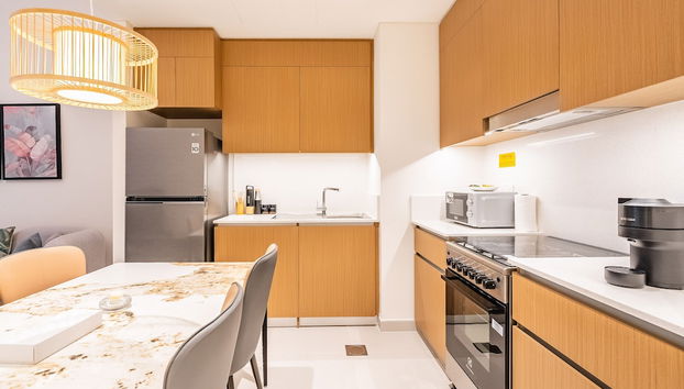 Zen Oasis1BR Splendid Creek Side Retreat - Foto 5, Cocina privada