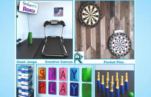 4BR Retreat with Game Room & Massage Chair - Sleeps 12 - 2 Kings - Step-Free - XL Private Patio - Foto 42