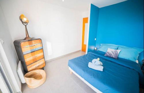 LE CALDERINI APPART - Face PLAGE WIFI et PARK Gratuit CALME - Résid Le Surcouf -TOP PROS SERVICESConciergerie La Grande Motte - Foto 18