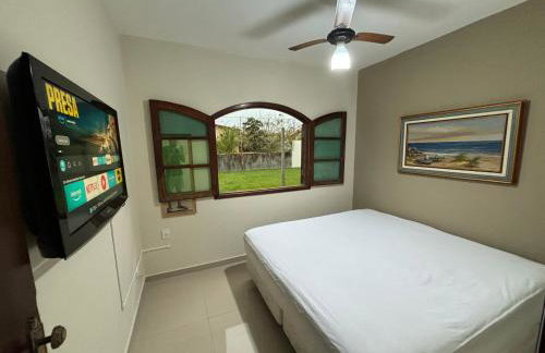 Casa com piscina, ar condicionado, campo de futebol e área gourmet a um quarteirão da lagoa de Praia Seca - Foto 23