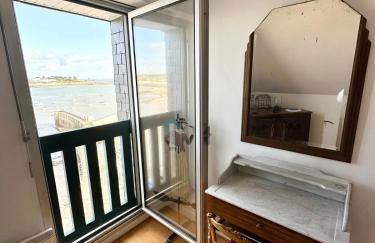 T3 Duplex Vue mer 180 sur le port de Lomener - Foto 25