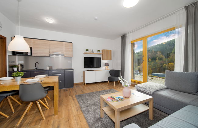 Ski-In Ski-Out Mountain Duplex Portášky3 - Foto 3