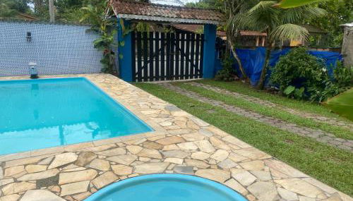 Chácara a 450mt da Praia Boracéia piscina infantil e outra adulto - Foto 1