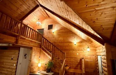 Serene Log Cabin Forest Retreat - Photo 4