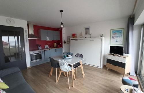 L Îlot de la Baie, super studio 4p face à la mer, parking gratuit, wifi, classé 2 étoiles à Fort Mahon Plage, Baie de Somme - Foto 4