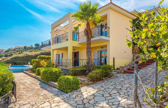 Skala Villa Yellow Large Private Pool Walk to Beach Sea Views A C Wifi - 2826 - Photo 34