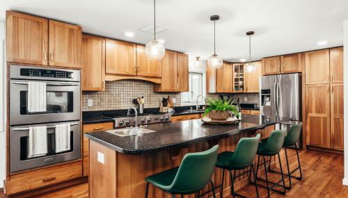 M22 Birch House - Family friendly with shared beach & large kitchen - Foto 3, stove, pet friendly