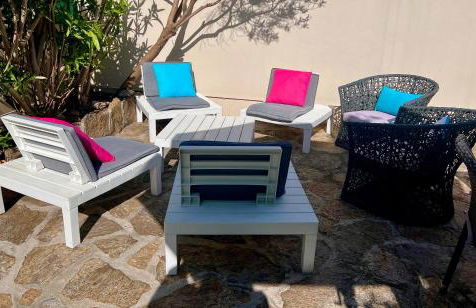 Résidence front de mer - Studio climatisé classé 2 étoiles avec jardin - Foto 20