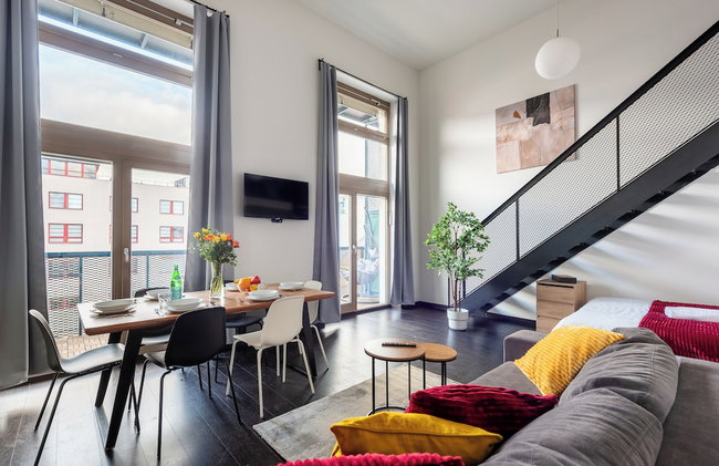 Family loft-apart with balcony in Prague - Foto 4