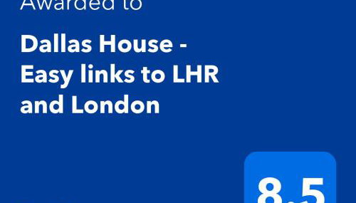 Dallas House - Easy links to LHR and London - Foto 2