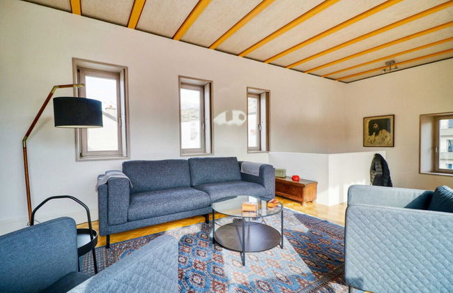 Cozy Penthouse in the old Town of Sion - Foto 10