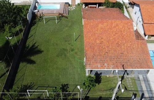 Casa com piscina, ar condicionado, campo de futebol e área gourmet a um quarteirão da lagoa de Praia Seca - Foto 14