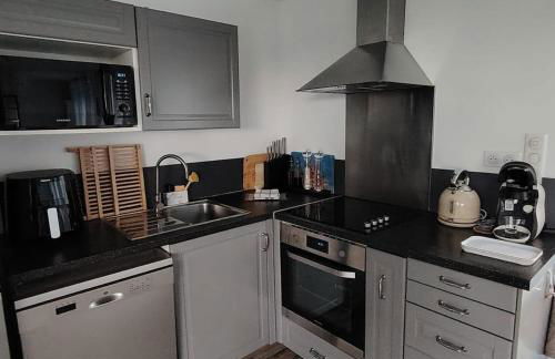 Terrasse du Mont St Michel, vue imprenable, appart cosy proche Mont St Michel - Foto 12