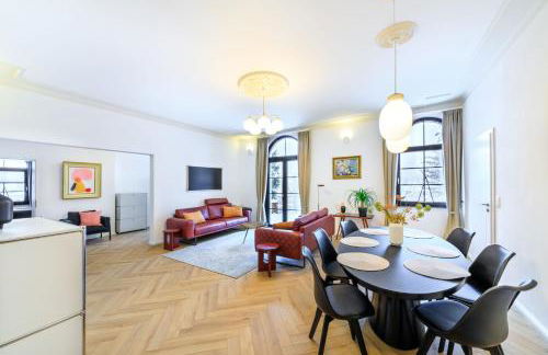 5 Sterne Ferienwohnung Schlossplatz - Sachsen Vogtland Erzgebirge 6 Personen 3 SZ Sauna Kamin - Foto 1