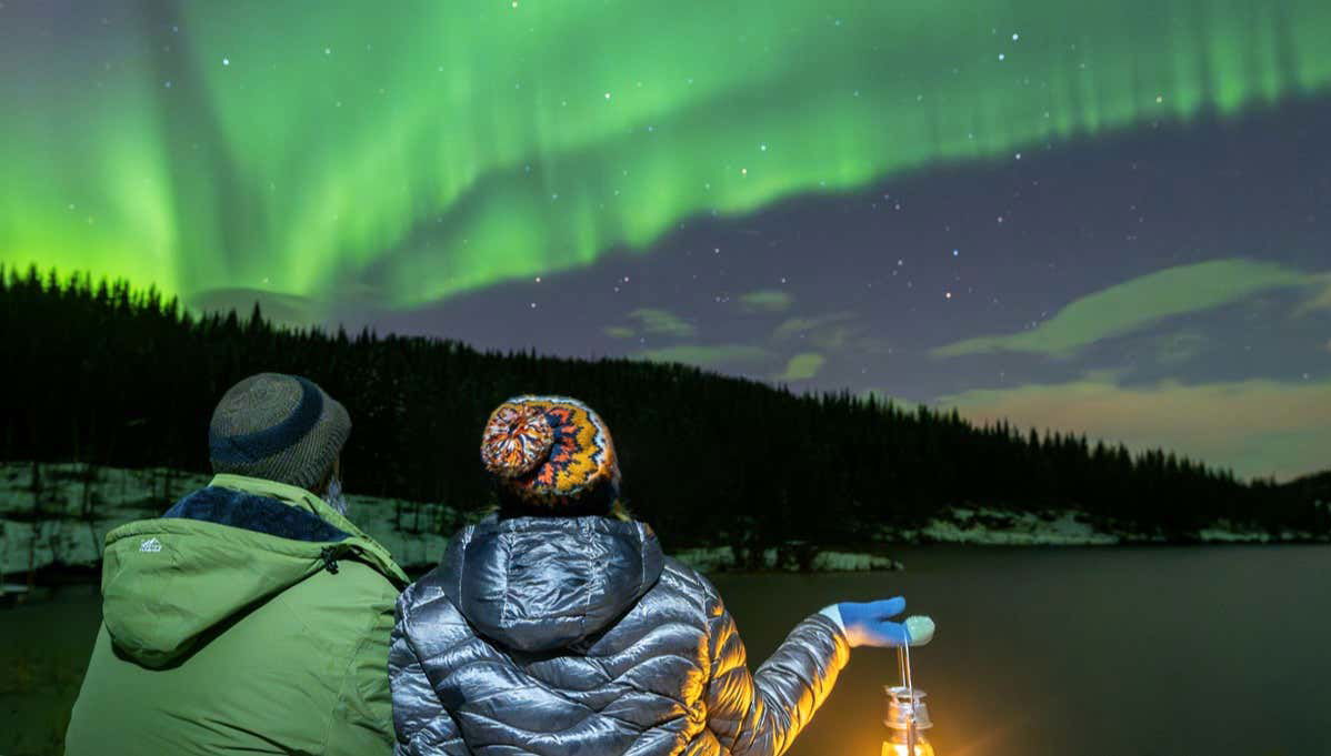 Tour da aurora boreal por Tromsø