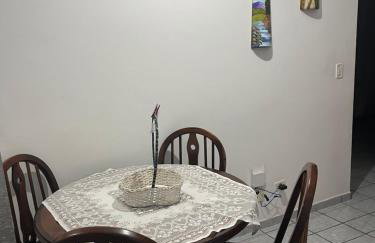 Ap Canto do Forte com Wi-Fi, TV e varanda - Foto 6