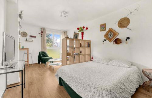 Studio BoHÈME, Parking, proche Aéroport, MEETT & Airbus - Foto 11