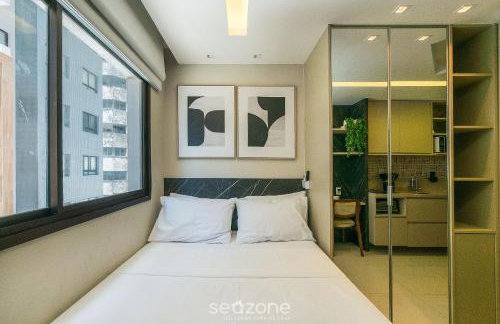 Aptos completos com lazer a poucos minutos da praia HFOs - Foto 16