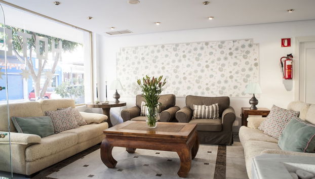 Zona de estar del vestíbulo