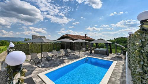 Holiday House Dora - Nice home with nice forest view and Outdoor swimming pool, Whirlpool-Jacuzzi, Sauna, 2 bedrooms and WiFi - Foto 5